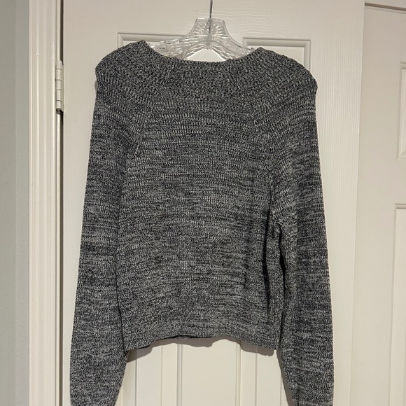 Free People Gray Long Dolman Sleeve Sweater Size S Fall ~ Boho ~ Cozy! - Picture 3 of 4